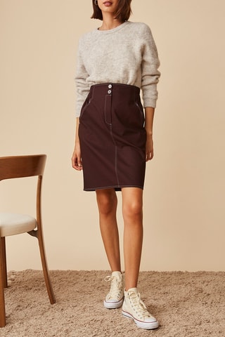 Jupe - Marron