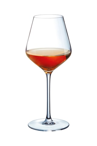 2 Sets van 4 Kristallijnen Voetglazen Diamantis - 38 cl