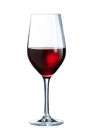 12 Kristallijnen Voetglazen Sens - 45 cl