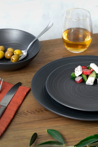 Aardewerk Servies Vibe Gris  
18-delig
