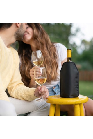 Koeltas en Champagnestop Apérichic - Zwart 