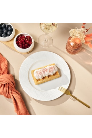6 Porseleinen Dessertborden Urban - 21 cm