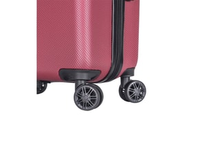 Valise semaine Trolley New Manhattan - 61 cm  - Rouge