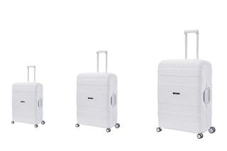 Set de 3 valises Ocean - 56/65/74 cm - Cadenas TSA - Blanc