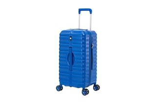 Valise grand volume Fusion - 81 cm - Cadenas TSA - Bleu