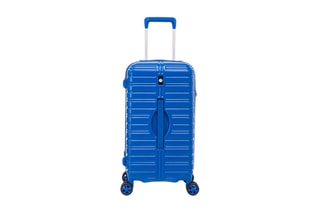 Valise grand volume Fusion - 81 cm - Cadenas TSA - Bleu
