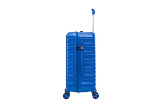 Valise grand volume Fusion - 81 cm - Cadenas TSA - Bleu