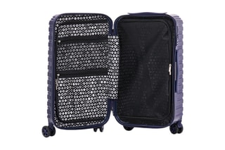 Set de 3 valises Fusion - 61/71/81 cm - Cadenas TSA - Bleu