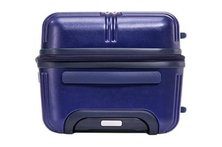 Valise grand volume Fusion - 81 cm - Cadenas TSA - Bleu