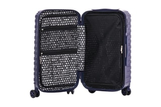 Valise grand volume Fusion - 81 cm - Cadenas TSA - Bleu