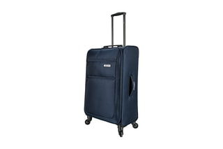 Valise grand volume New Mexico - 75 cm  - Bleu