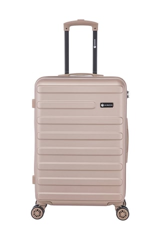 Valise grand volume Napoli - 75 cm  - Doré