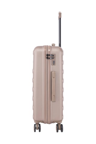 Valise grand volume Napoli - 75 cm  - Doré