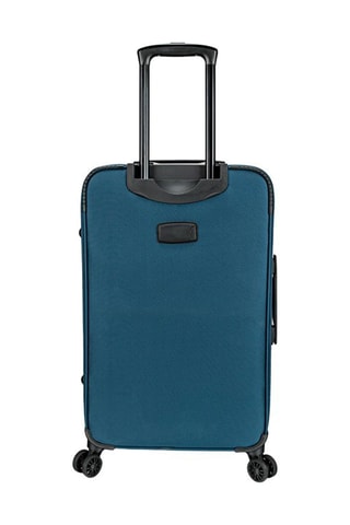 Set de 3 valises et 3 trousses de toilette Skrall - 56/66/76 cm  - Bleu