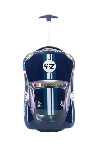 Valise enfant 24H Bolide - 50 cm  - Bleu