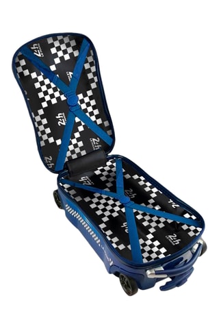 Valise enfant 24H Bolide - 50 cm  - Bleu