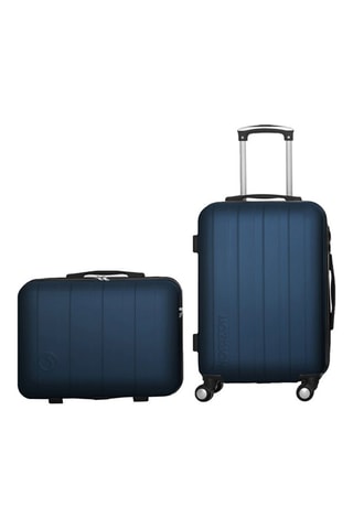 Sac de voyage et valise cabine Stick & Play  - Bleu