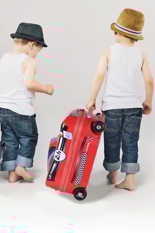 Valise cabine enfant Bolide - 45 cm - Rouge