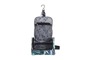Trousse de toilette Tropical Forest - Blanc et vert