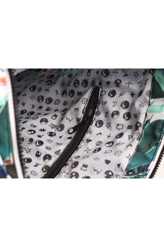 Tote bag Tropical Forest  - Bleu