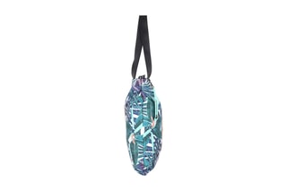 Tote bag Tropical Forest  - Bleu