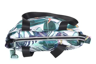 Tote bag Tropical Forest  - Bleu