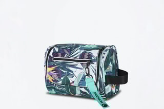 Trousse de toilette Tropical Forest - Blanc, bleu et vert