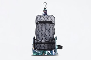 Trousse de toilette Tropical Forest - Blanc, bleu et vert