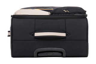 Valise grand volume Today - 79 cm  - Noir et beige