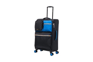 Valise semaine Today - 69 cm  - Noir et bleu