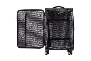 Valise semaine Today - 69 cm  - Noir et bleu