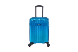 Set de 3 valises New Shine - 55/65/75 cm - Cadenas TSA - Bleu