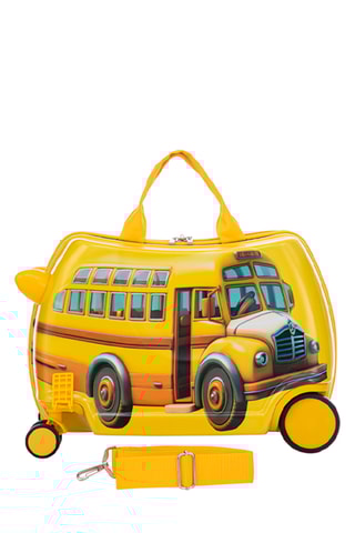 Valise cabine enfant Bus - 50 cm - Multicolore