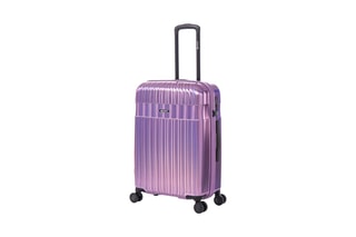 Valise cabine New Shine - 54,5 cm - Cadenas TSA - Violet
