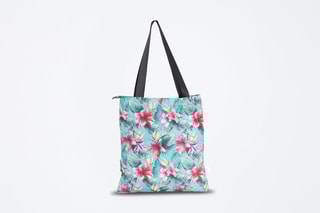 Tote bag Circus  - Bleu