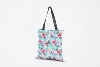 Tote bag Circus  - Bleu