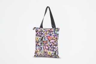 Sac shopping World - Noir et rose