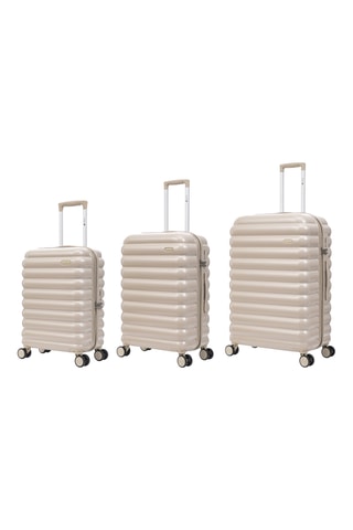 Set de 3 valises Cloud - 55/67/77 cm - Beige