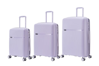 Set de 3 valises Twinny - 58/68/78 cm  - Violet