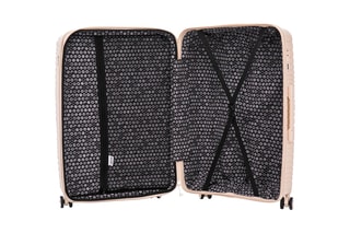 Set de 3 valises Peppy - 59/65/75 cm  - Bleu
