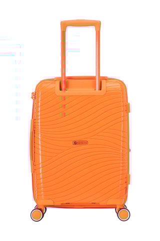 Set de 3 valises Peppy (S/M/L) - 55/65/75 cm - Orange