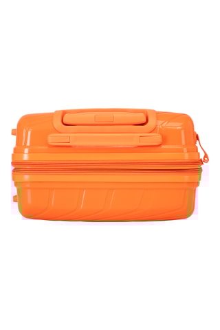 Set de 3 valises Peppy (S/M/L) - 55/65/75 cm - Orange