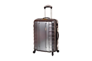Valise grand volume Ultra - 78 cm - Cadenas TSA - Argenté