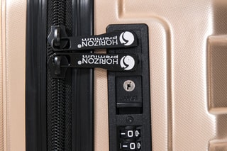 Valise cabine Ultra - 59 cm - Cadenas TSA - Doré