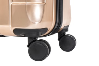Valise cabine Ultra - 59 cm - Cadenas TSA - Doré