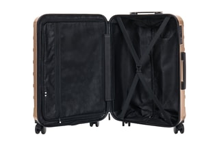 Valise cabine Ultra - 59 cm - Cadenas TSA - Doré
