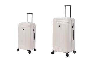 Valise cabine et valise XL Premium Trunk - 56/80,5 cm - Cadenas TSA - Beige