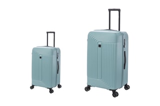 Valise cabine et valise XL Premium Trunk - 56/80,5 cm - Cadenas TSA - Bleu