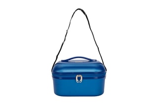 Trousse de beauté Kelly  - Bleu et argenté