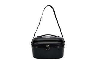 Trousse de beauté Kelly  - Noir, rouge et argenté